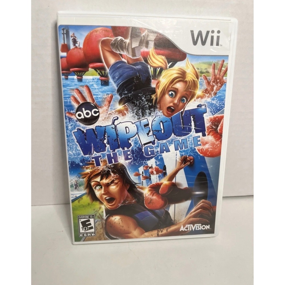 Wipeout The Game Nintendo Wii ABC TV Series Activision Complete CIB RVL-P-SQTE